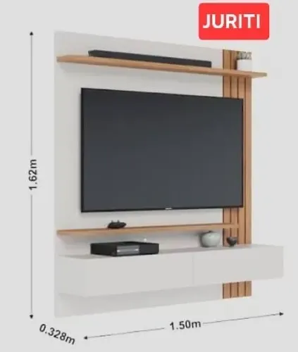 Painel + rack sala