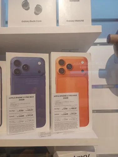 iPhone 17 pro Max novo lacrado venda feita somente na loja