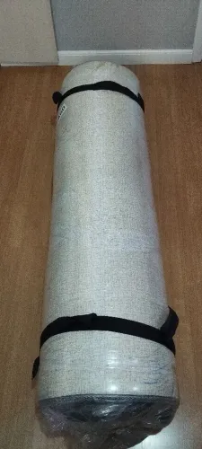 Colchão Ortobom Flexfoam Casal embalado a vácuo, no site está 1.350,00.