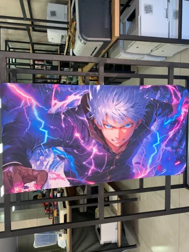 Mouse Pad Gamer 1,2mx60cm Saturo Gojo 3