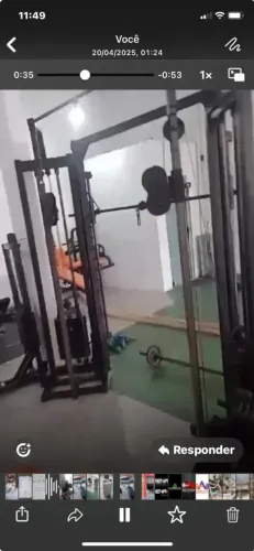 Aparelhos musculação 