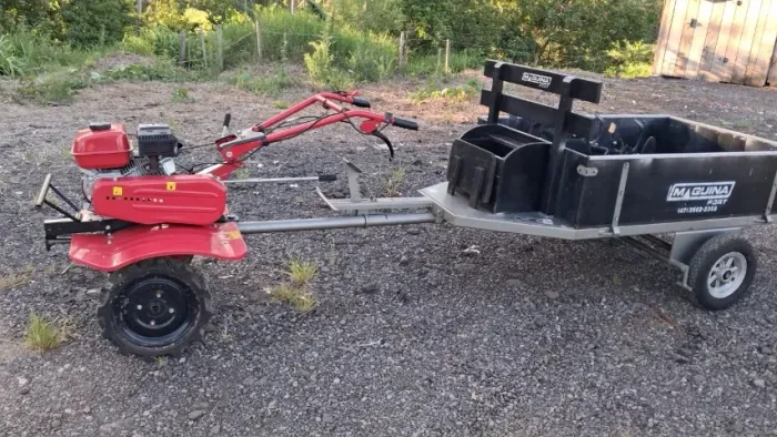 Motocultivador Tobata Tratorzinho 6,5hp 4T com carretinha