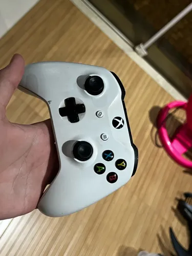 controle xbox+adaptador para computador