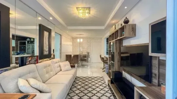 CR/Apartamento de 0 dormitórios, 01 suíte, 01 vaga, 77 m², à venda, Barreiros - São José