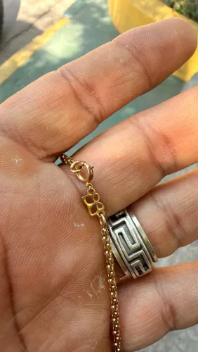 Vendo esse lindo colar Rommanel feminino banho de ouro