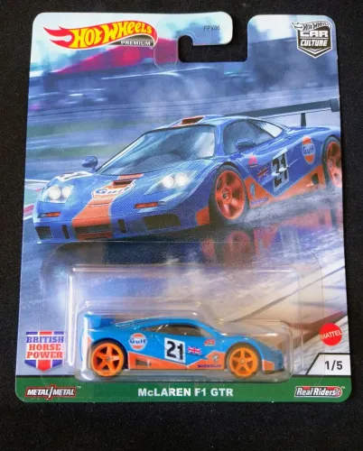 Hot Wheels Premium Car Culture - McLaren F1 GTR Gulf