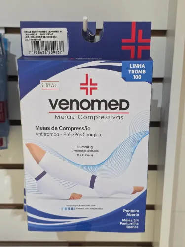Meias de Compressão Antitrombo Pré e Pós Cirúrgica