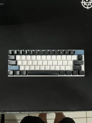 Teclado Mecânico K500 B61 + BRINDES