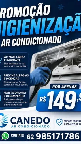Limpeza de ar condicionado