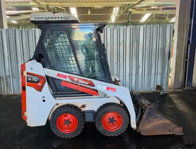 Mini Carregadeira Bobcat Mod S70 Ano 2025 C/ 547h Revisada