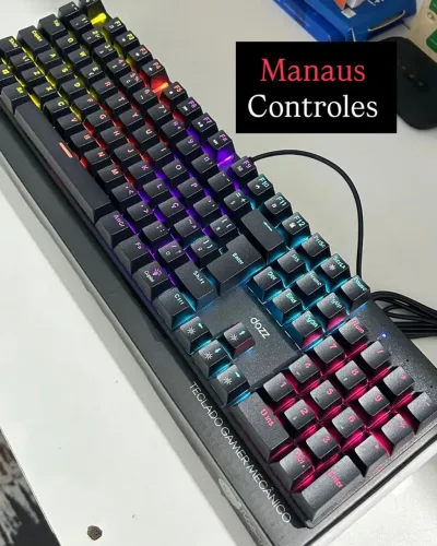 Mecânico teclado gamer