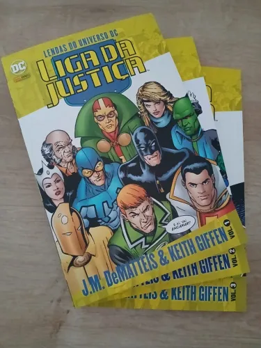 HQ - Lendas do universo DC Liga da Justiça