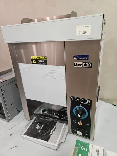 toaster vertical de pães marcpro inox
