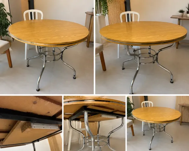 Mesa Redonda Extensível R$280,00