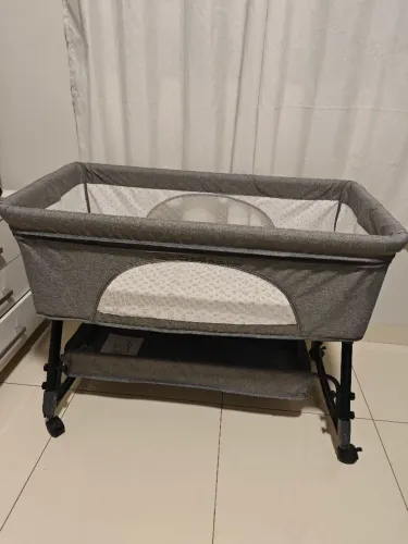 BERÇO PORTÁTIL CO BED COM MOSQUITEIRO (PRATICAMENTE NOVO)
