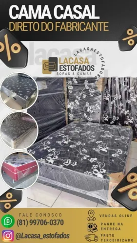 CAMA BOX- CASAL