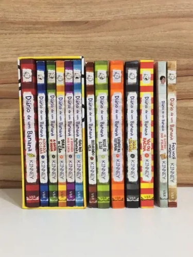 Coleção Diário de um Banana (1 ao 10) + dois livros extras da série!!
