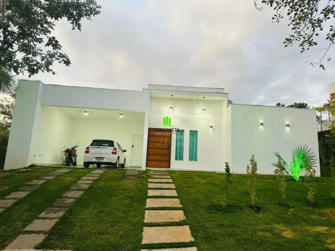 Casa Moderna Linear em Cond. Canto do Riacho