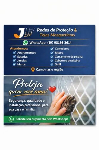 Redes de Proteção & Telas Mosqueteiras