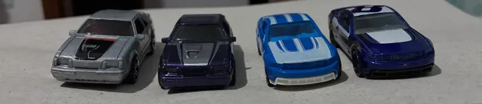 Quarteto de Mustang Hot Wheels