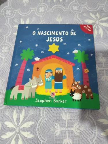 Livro infantil pop UP o nascimento de Jesus ilustrado ciranda cultural
