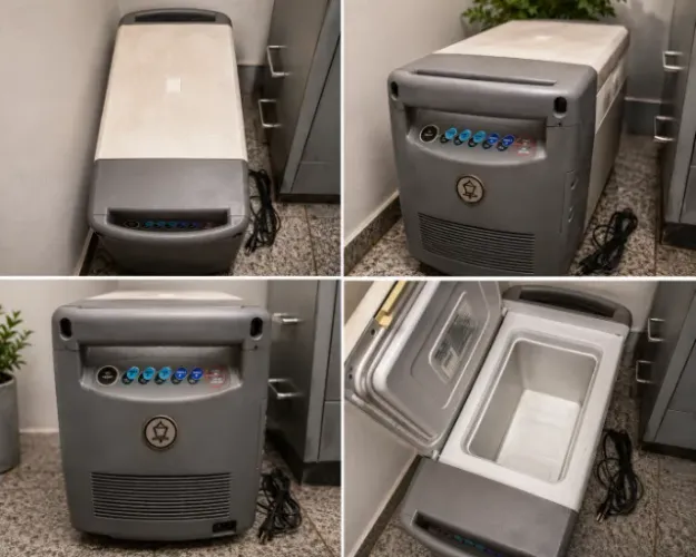 Cooler geladeria /freezer portatil eletrico Coleman