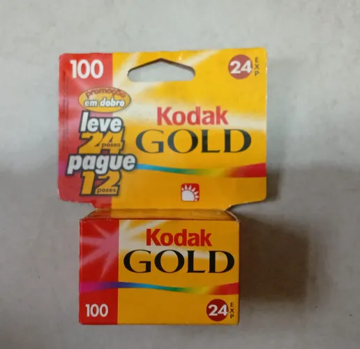 Filme Fotográfico Kodak Gold 35 mm 24 poses 100