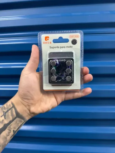 Suporte Magnético para Moto