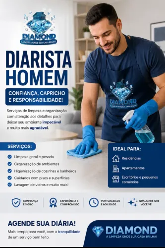 Diarista Homem!