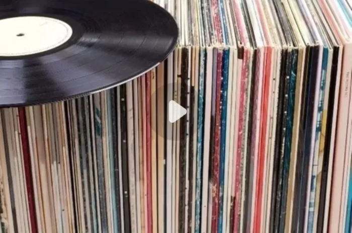 Kit 100 discos vinil/lp com capas