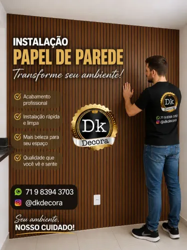 Instalação Papel de Parede