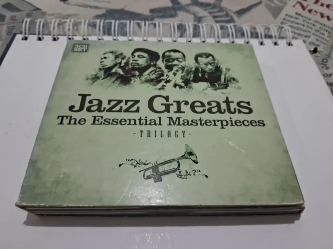 Cd triplo Jazz Greats The Essentials masterpieces