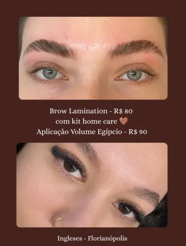 Extensão de Cílios - Brow Lamination