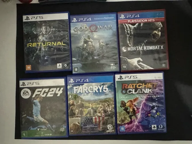 Jogos mídia física 