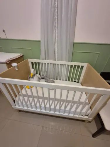 Berço de Bebe com colchão