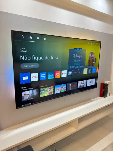 Tv smart 65 Philips (1 mês de uso c/ nota fiscal)