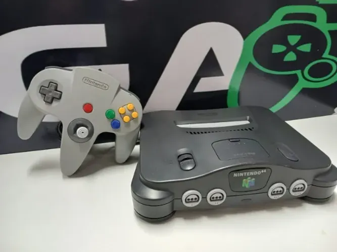 Nintendo 64 + Controle até 12X no cartão - Loja física