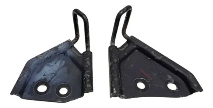 Par Trava Suporte Banco Traseiro Tiida 2008 A 2013 Preto