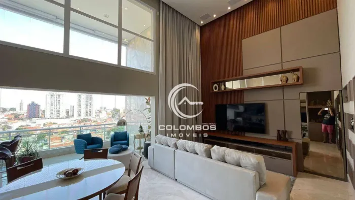 partamento de luxo no Arthouse Double Sky, Taquaral. 189m², pé-direito duplo, 3 suítes, au