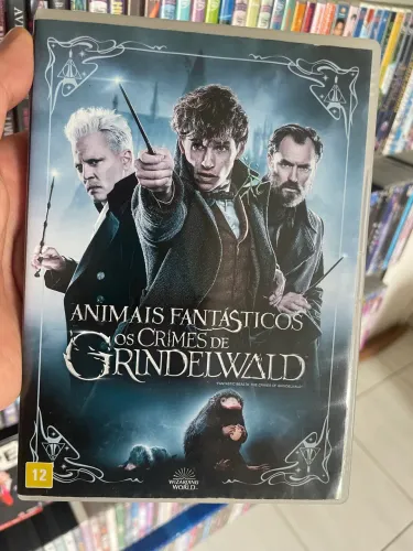 Dvd original filme animais fantásticos e os crimes de Grindelwald