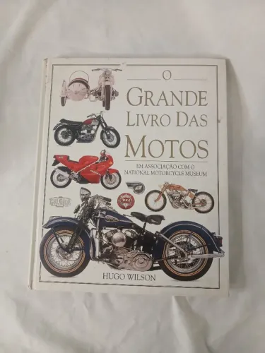 Livro - O Grande Livro das Motos - Capa Dura