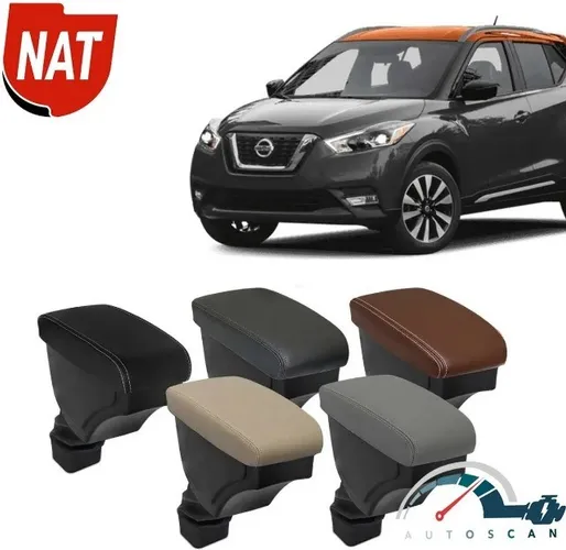 Apoio Descansa Braço Nissan Kicks 2016 à 2021 - Nat - Modelo original