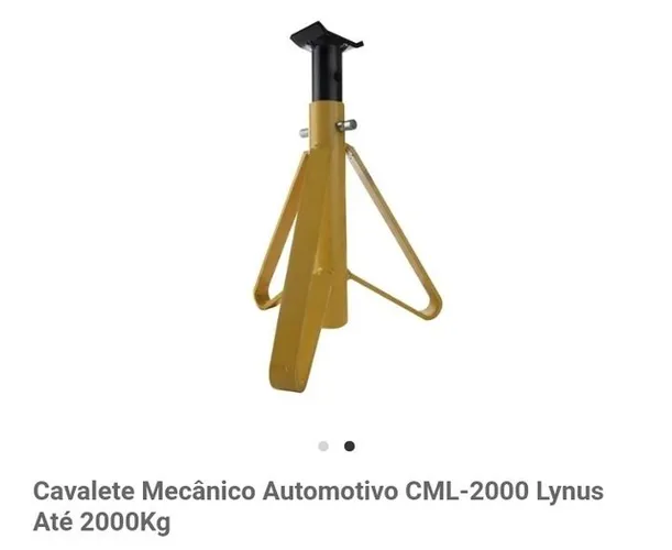 Cavalete Mecânico Automotivo CML-2000 Lynus Até 2000Kg
