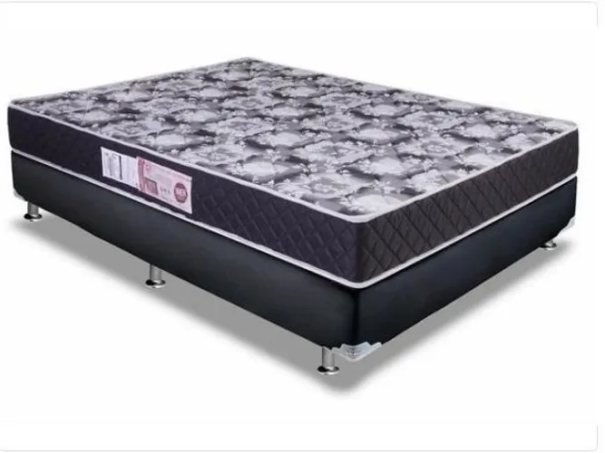 Cama casal Box base e colchão de D33 Genki Kenko