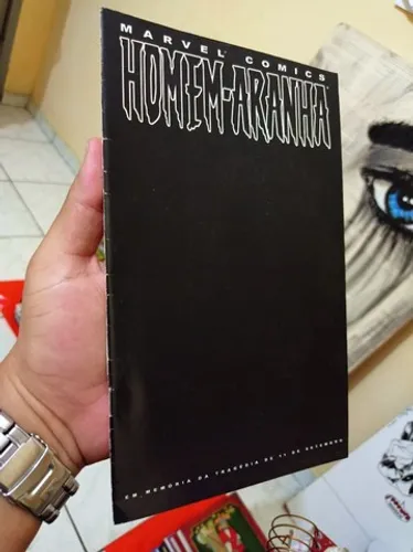 Homem Aranha em memória da tragédia do 11 de setembro 