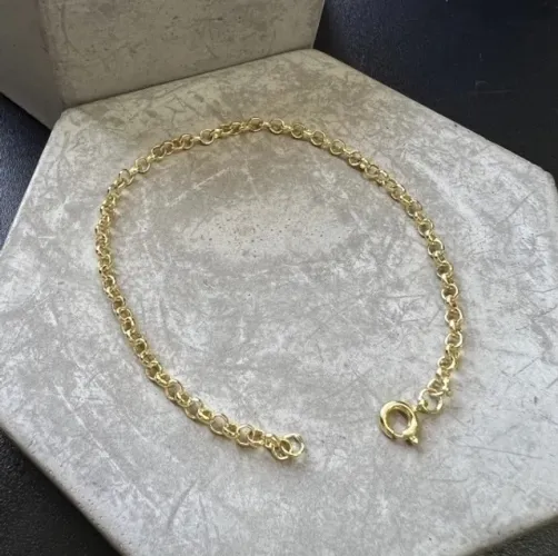 Pulseira Elo Português (3mm)