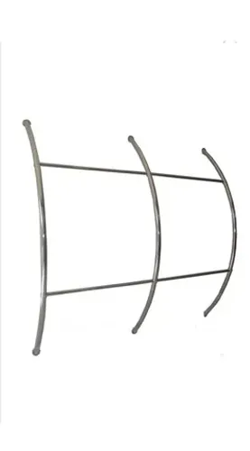 Última oportunidade!FOTO ilustrativo: Arara Tubular Cromada 2,10 altura de parede.
