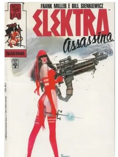 Elektra Assassina - Série Luxo Encadernado 1989 - Ed. Abril