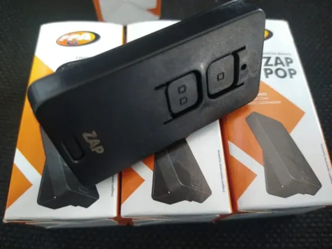 Controle Remoto Para Motor Ppa-Zap Preto/Laranja