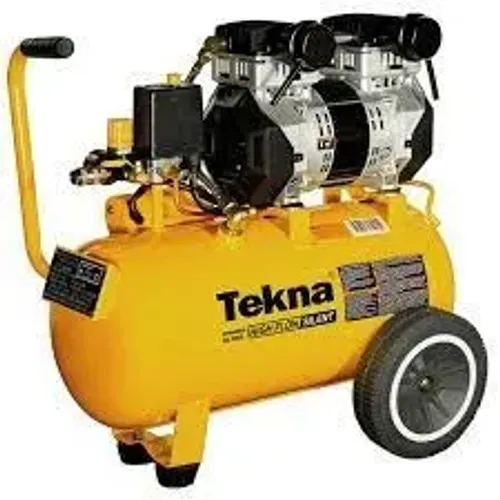  Compressor De Ar 2,5 Hp 24 Litros 9,1 Pés Isento Óleo Tekna 220v Compressor De Ar 2,5 Hp 